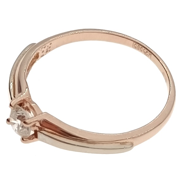 Кольцо из золота 585 пробы с бриллиантом