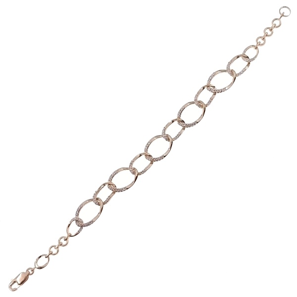 Браслет из золота 585 пробы с бриллиантами