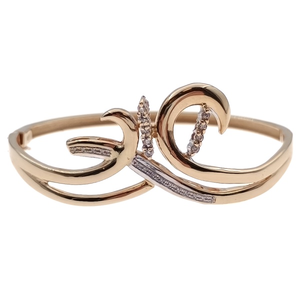 Браслет из золота 585 пробы с бриллиантами