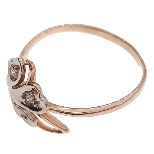 Кольцо из золота 585 пробы с бриллиантами