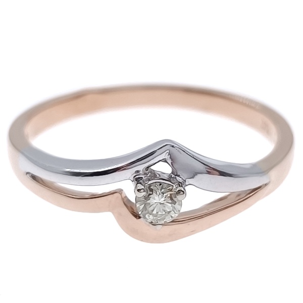 Кольцо из золота 585 пробы с бриллиантом