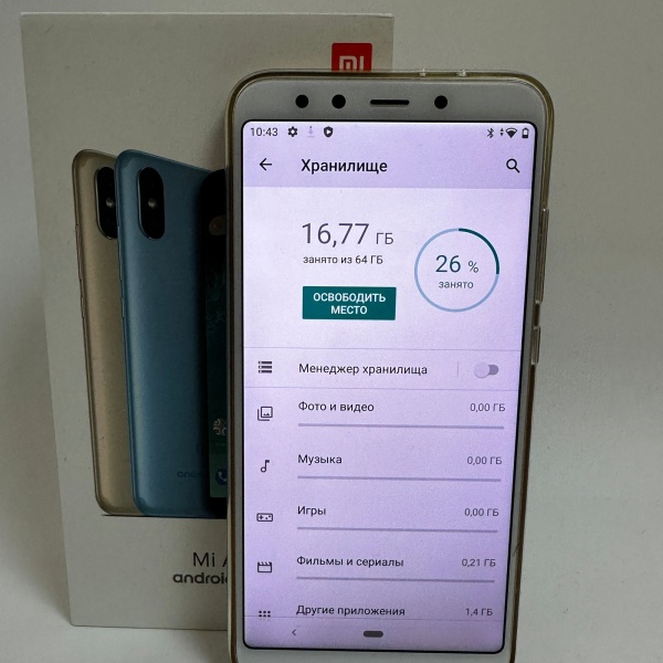Мобильный телефон Xiaomi Mi A2 Android One 4/64 гб