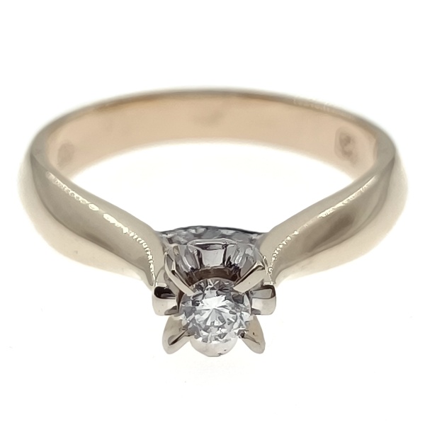 Кольцо из золота 585 пробы с бриллиантами