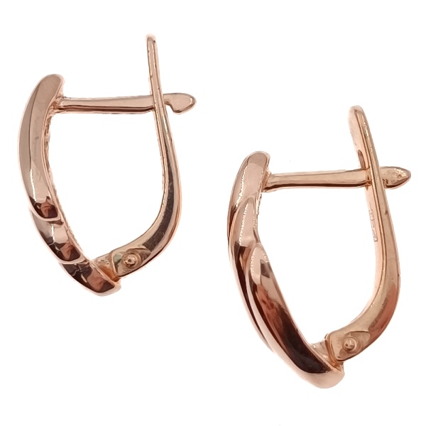 Серьги из золота 585 пробы