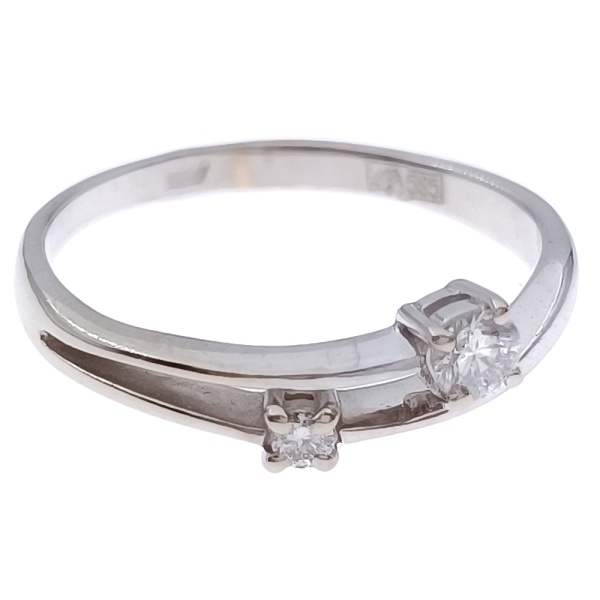 Кольцо из золота 585 пробы с бриллиантами