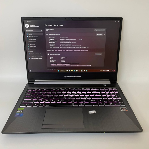 Ноутбук Thunderobot 911 MR Max / AMD Ryzen 7 5800H/ 16 Гб/ ssd 512 Гб