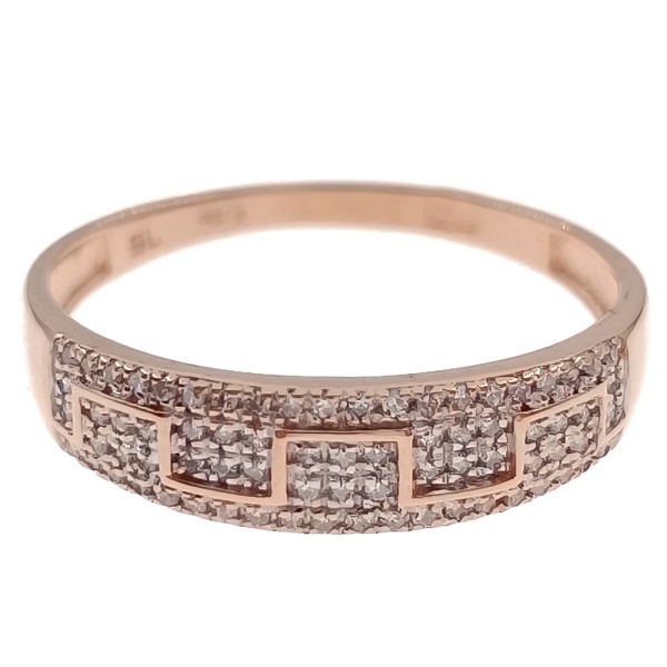 Кольцо из золота 585 пробы с бриллиантами