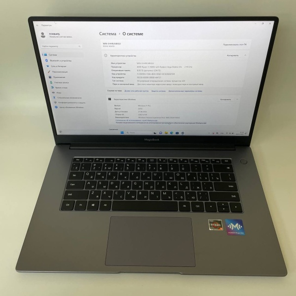 Ноутбук Honor MagicBook 14 Nbl-WAQ9HNR / AMD Ryzen 5 3500U/ 8 Гб/ ssd 256 Гб