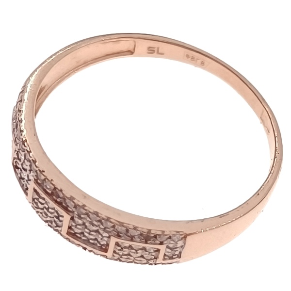 Кольцо из золота 585 пробы с бриллиантами