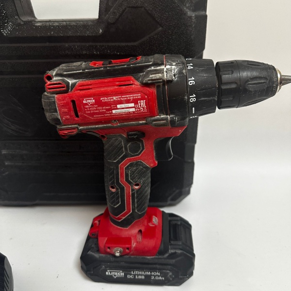 Шуруповерт Elitech ДА 18СЛ2
