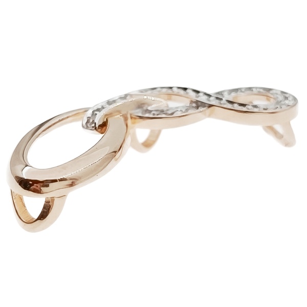 Подвеска из золота 585 пробы с фианитом