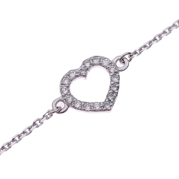 Браслет из золота 585 пробы с бриллиантами