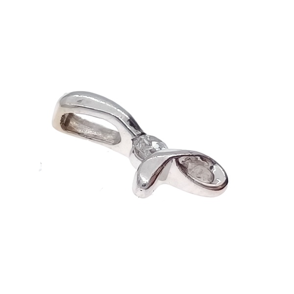 Кулон из золота 585 пробы с бриллиантом